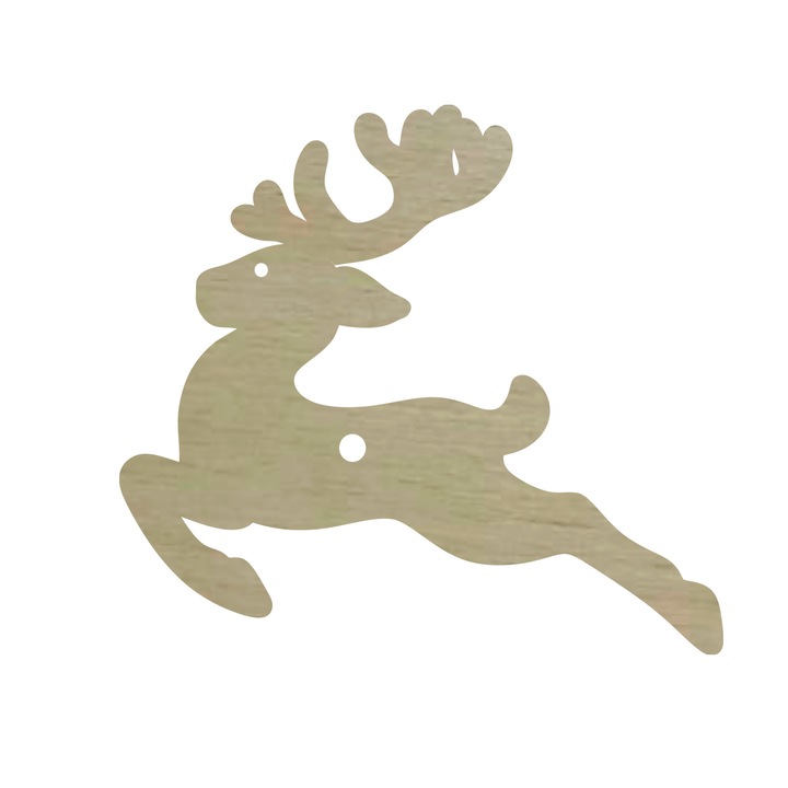 Glob de Craciun, GL40, Lemn, 9cm