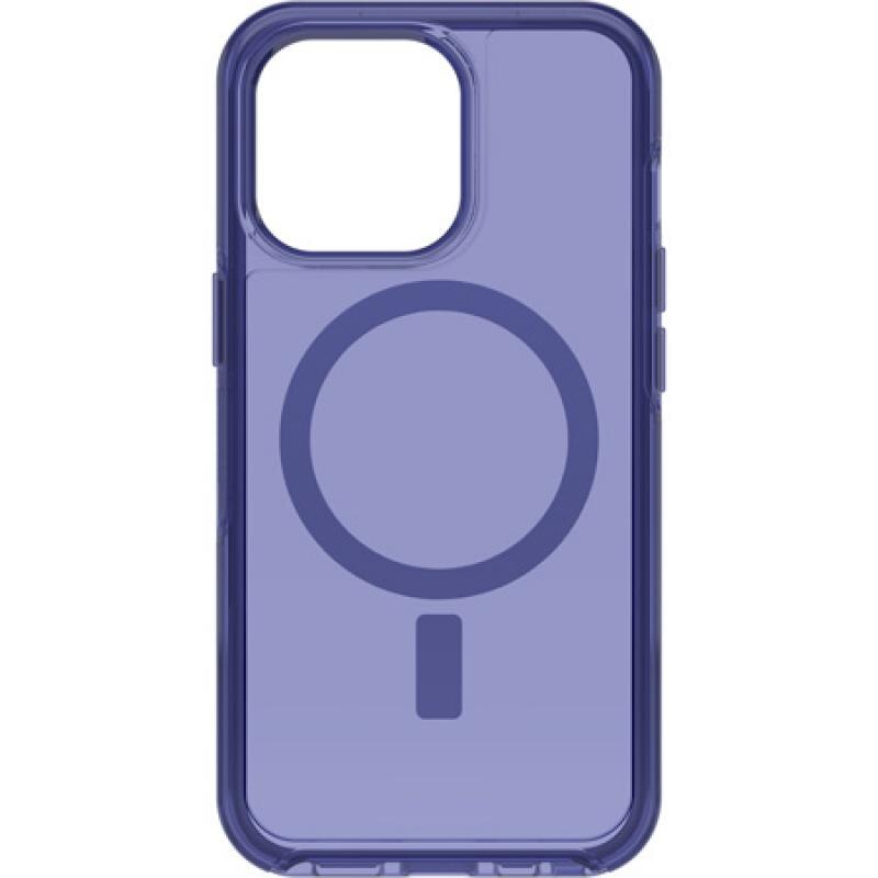 Carcasa antimicrobiana Otterbox Symmetry Plus pentru iPhone 13 Pro, compatibila MagSafe, Albastru