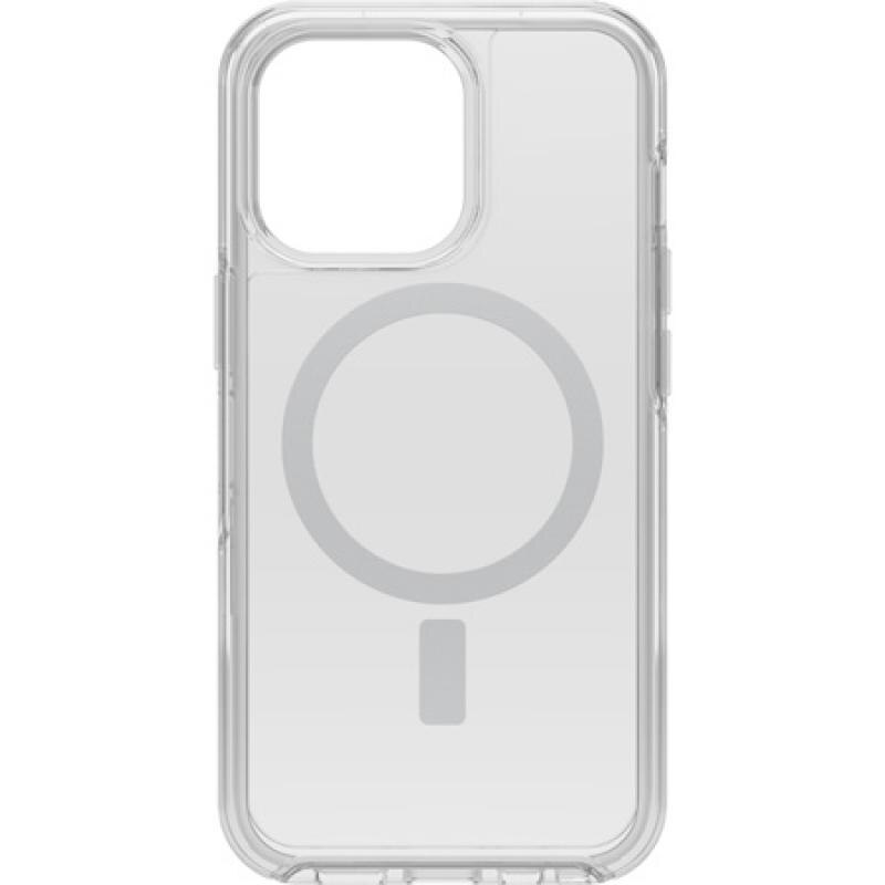 Carcasa antimicrobiana Otterbox Symmetry Plus pentru iPhone 13 Pro, compatibila MagSafe, Clear