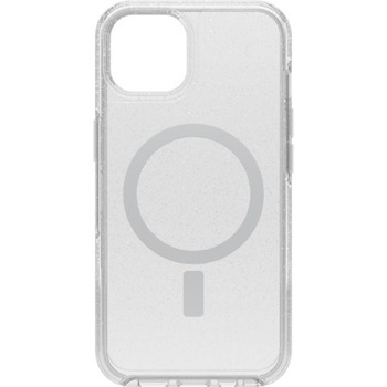 Carcasa antimicrobiana Otterbox Symmetry Plus pentru iPhone 13, compatibila MagSafe, Stardust Carcasa antimicrobiana Otterbox Symmetry Plus pentru iPhone 13, compatibila MagSafe, Stardust