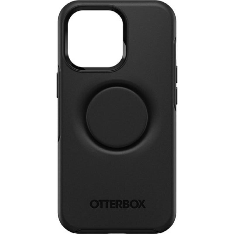 Carcasa antimicrobiana Otterbox Pop Symmetry compatibila cu iPhone 13 Pro Black