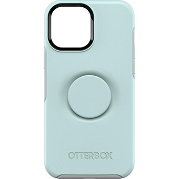 Carcasa antimicrobiana Otterbox Pop Symmetry compatibila cu iPhone 13 Pro Max / iPhone 12 Pro Max Blue Carcasa antimicrobiana Otterbox Pop Symmetry compatibila cu iPhone 13 Pro Max / iPhone 12 Pro Max Blue