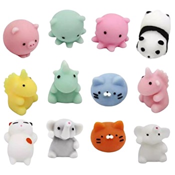 Set 12 Jucarii Senzoriale Zenuk® - Squishy Mushy, Fidget Toys, Antistres, Multicolor Set 12 Jucarii Senzoriale Zenuk® - Squishy Mushy, Fidget Toys, Antistres, Multicolor