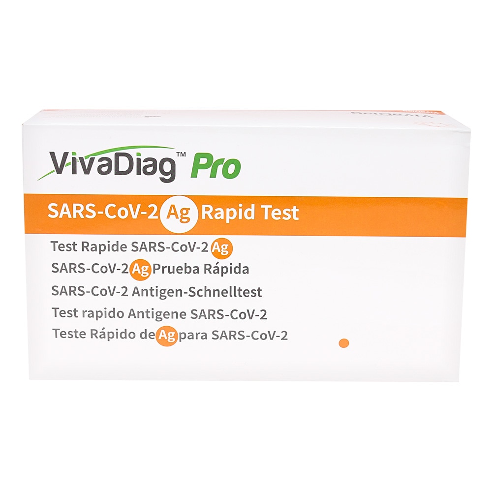 Set de 25 bucati Test rapid Antigen COVID 19 VivaDiag Pro pentru uz profesional