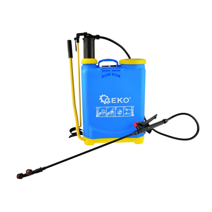 Kézi permetezőszivattyú / Vermorel 16 liter, 3-4 bar, GEKO G73205