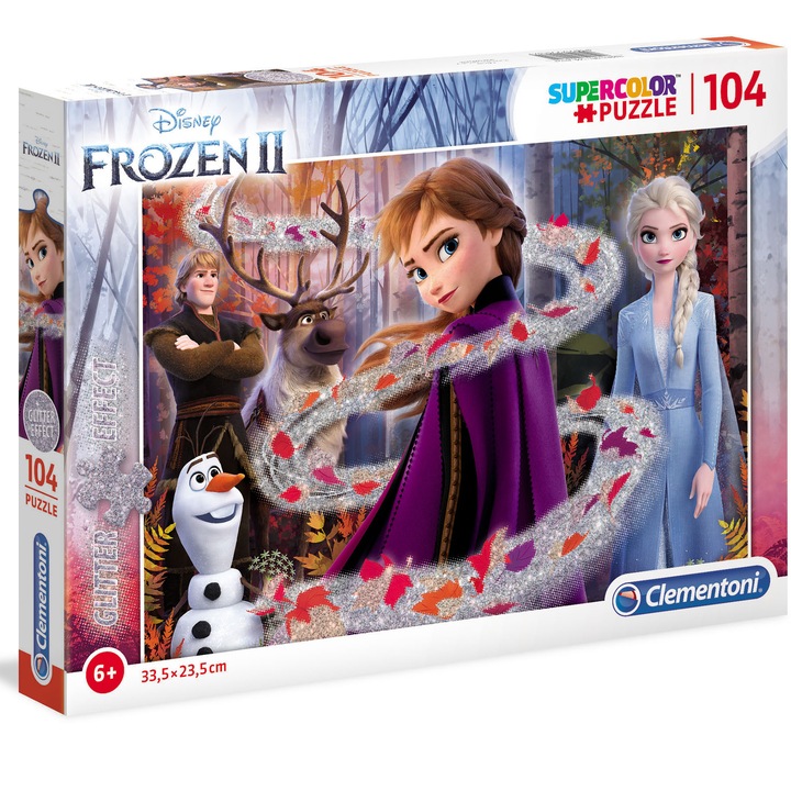 Clementoni Puzzle, Frozen II, 104 darab