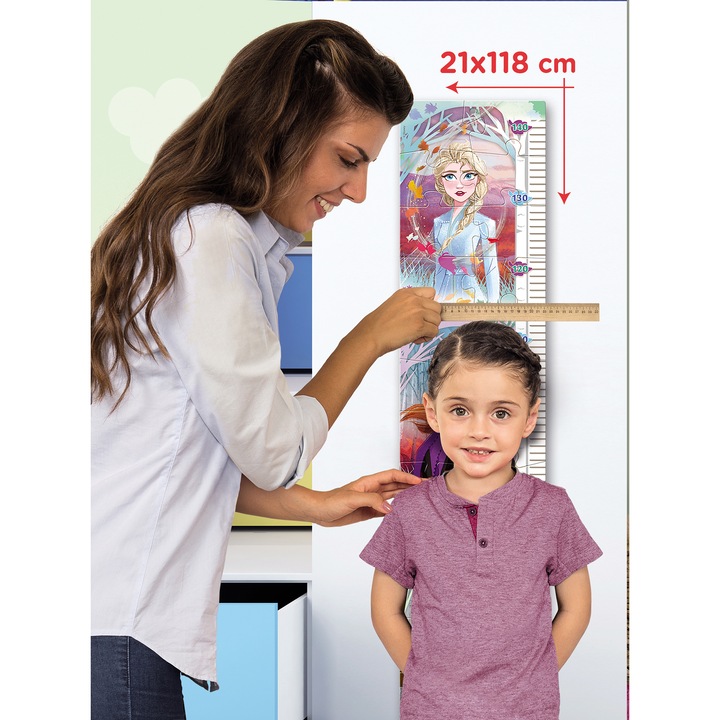 Пъзел Maxi Clementoni - Measure me, Frozen II, 30 части