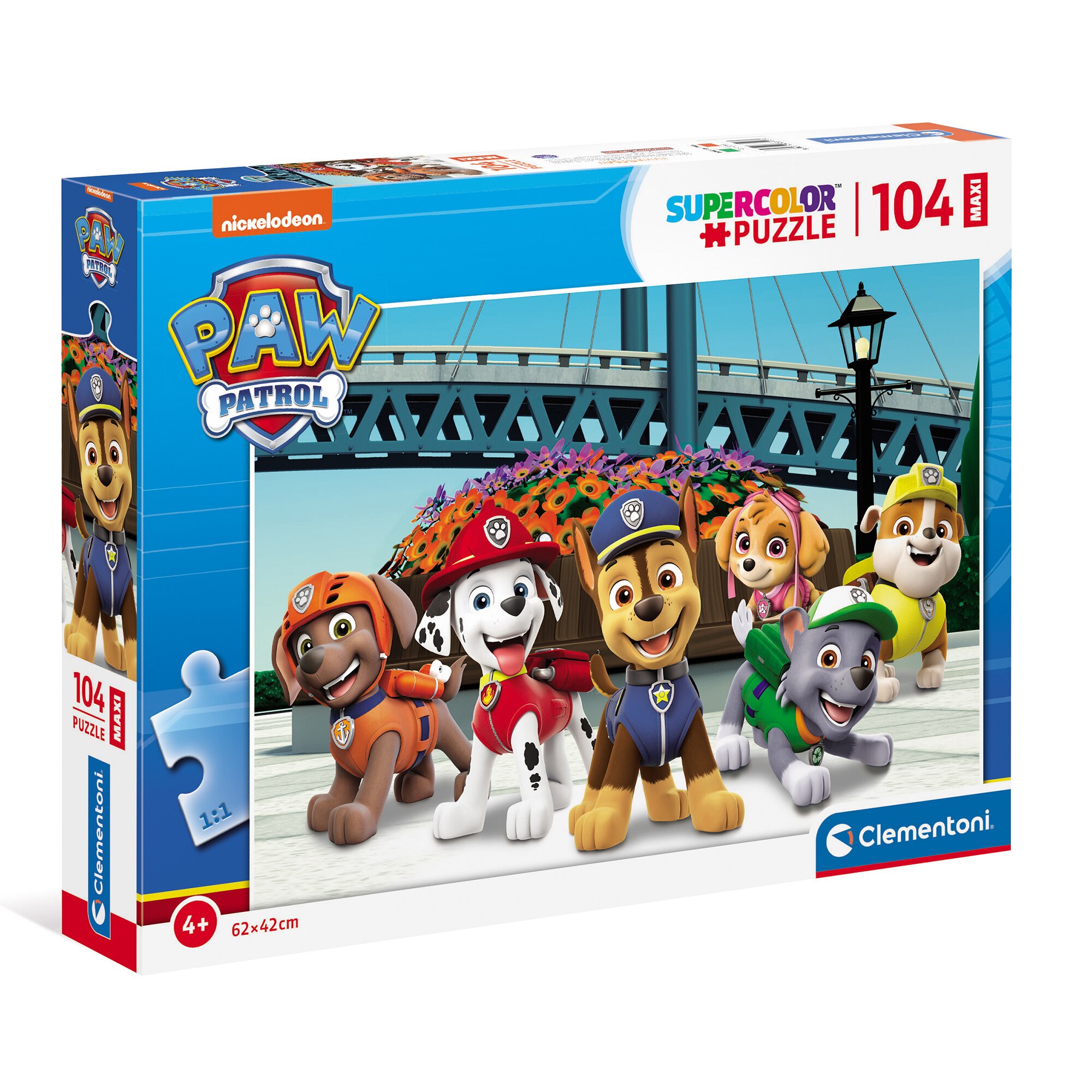Puzzle Maxi Clementoni - Paw Patrol, 104 piese