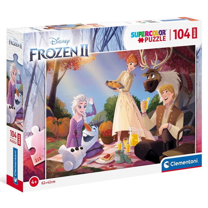 Clementoni Maxi Puzzle, Frozen II, 104 db