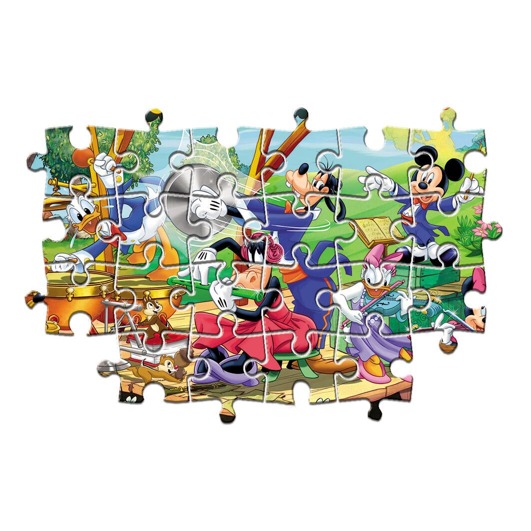 Puzzle Clementoni - Mickey and friends, 2x60 piese - eMAG.ro