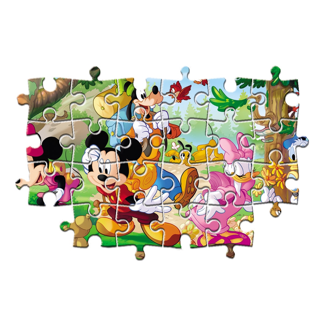 Puzzle Clementoni - Mickey and friends, 3x48 piese - eMAG.ro