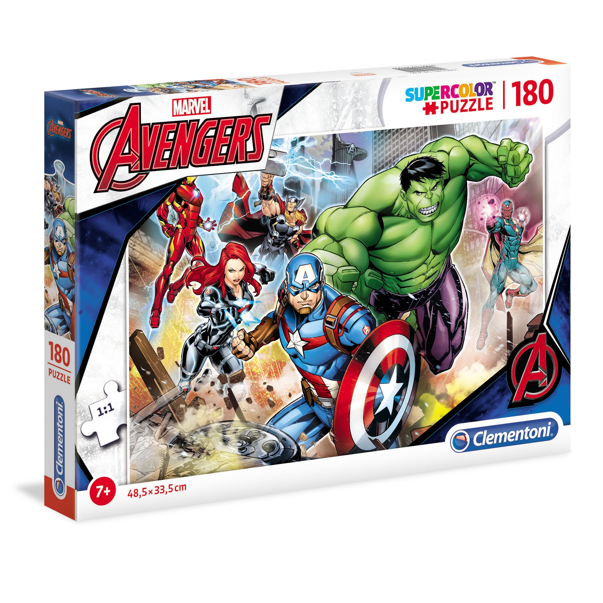 Puzzle Clementoni - The Avengers, 180 piese