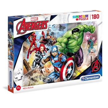Puzzle Clementoni - The Avengers, 180 piese Puzzle Clementoni - The Avengers, 180 piese