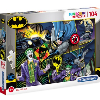 Puzzle Clementoni - Batman, 104 piese Puzzle Clementoni - Batman, 104 piese