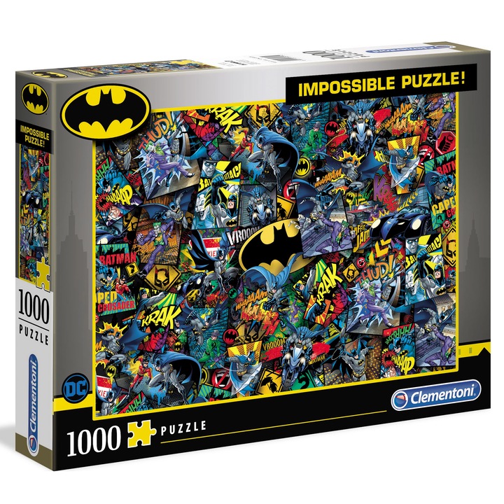 Пъзел Clementoni - Batman impossible, 1000 части