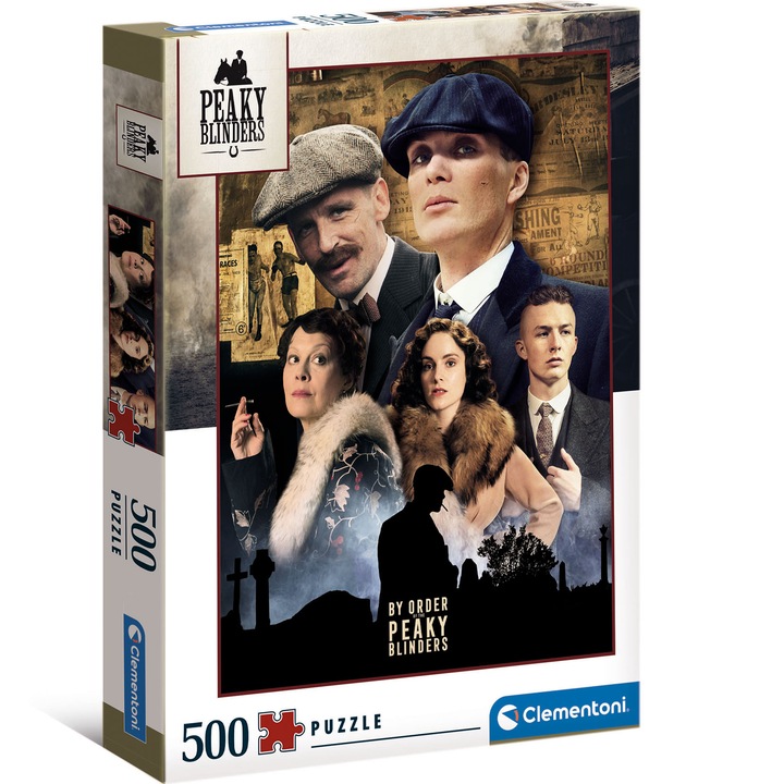 Пъзел Clementoni - Peaky Blinders, 500 части