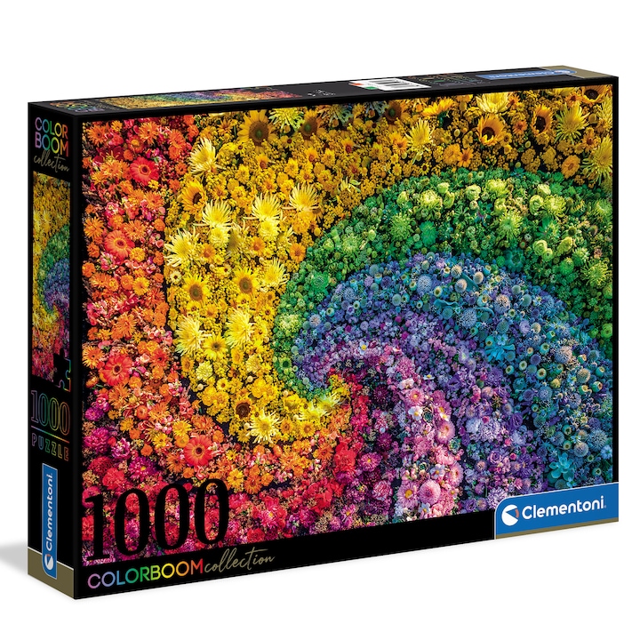 Clementoni - Colorboom, Whirl, 1000 darab