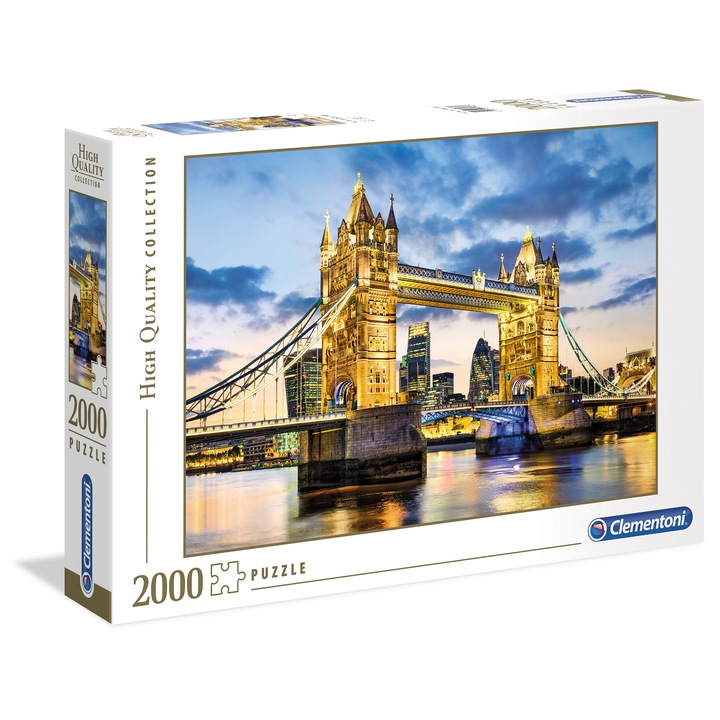 Clementoni Puzzle, London Alkonyat, 2000 db