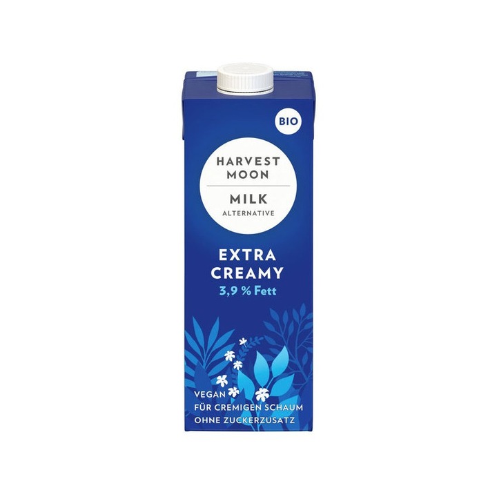 Alternativa bio la lapte - extra creamy- cu 3,9 % grasime, 1 l Harvest Moon
