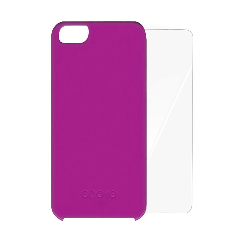 Carcasa Odoyo Vivid pentru iPhone SE/5S, (folie inclusa) Violet