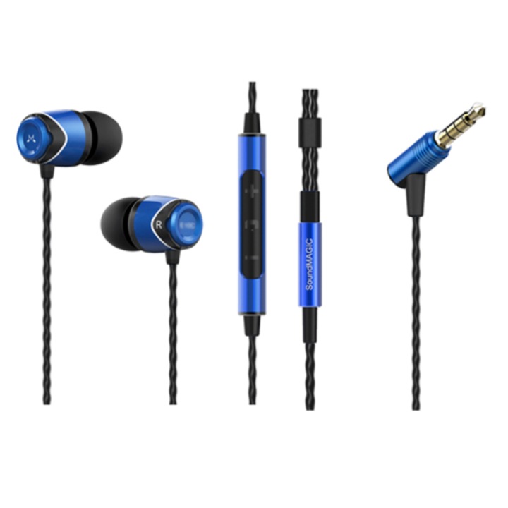 SoundMAGIC E10 In-Ear fülhallgató Kék-Fekete