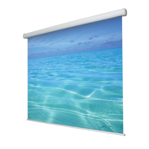 Ecran proiectie videoproiector electric Ligra Cinedomus Home Theater, 250x250cm, fara bordura