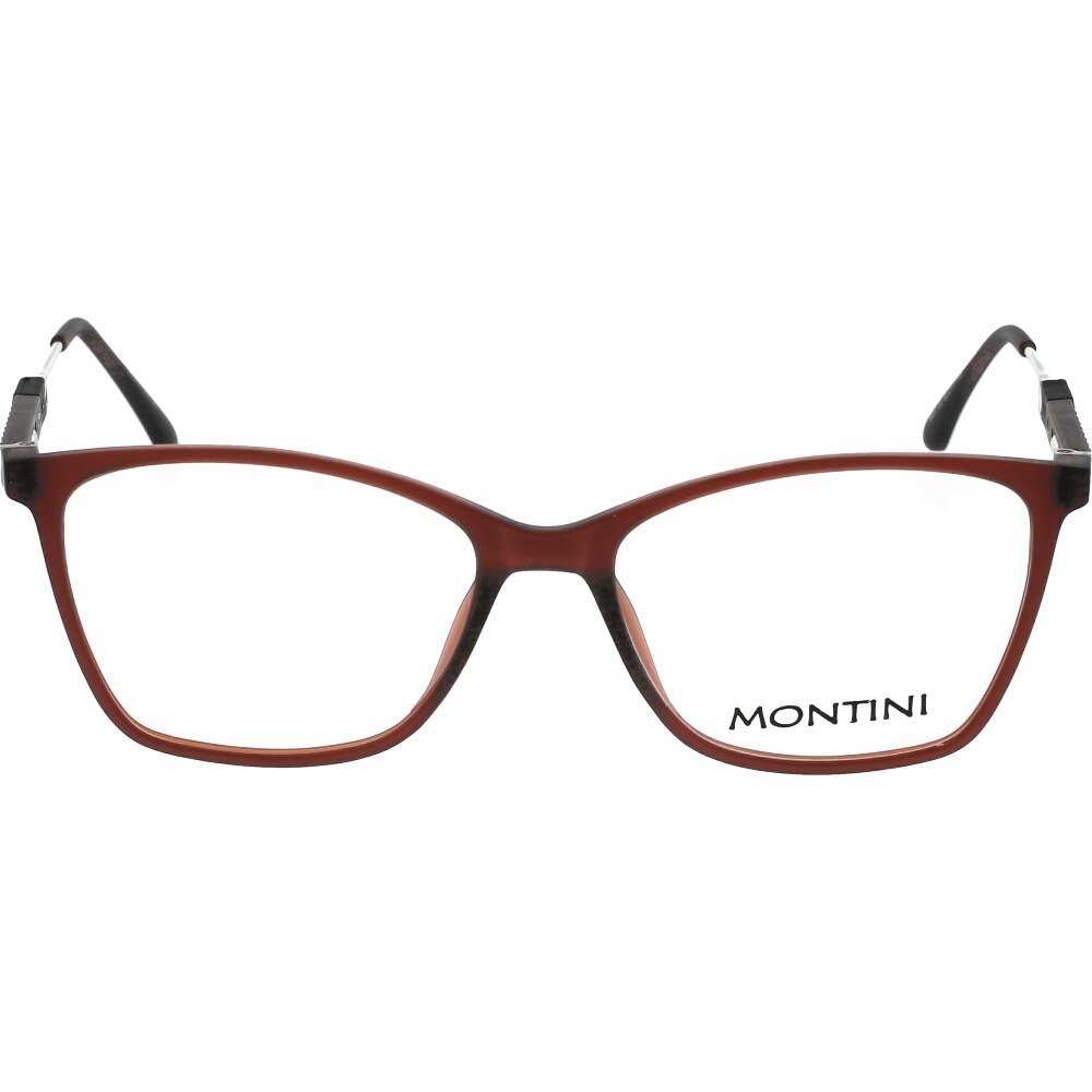 Rame ochelari de vedere de dama Montini 8001 C3, Maro, 52 mm