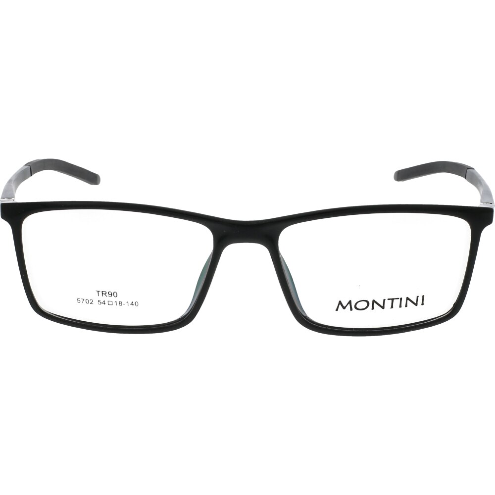 Rame ochelari de vedere pentru barbati Montini 5702 C1, Negru, 54 mm