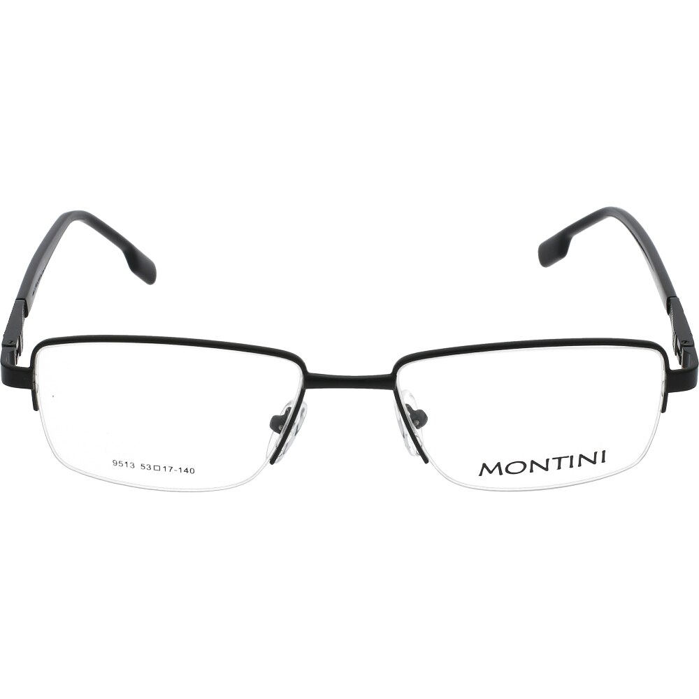 Rame ochelari de vedere pentru barbati Montini 9513 C1, Negru, 53 mm