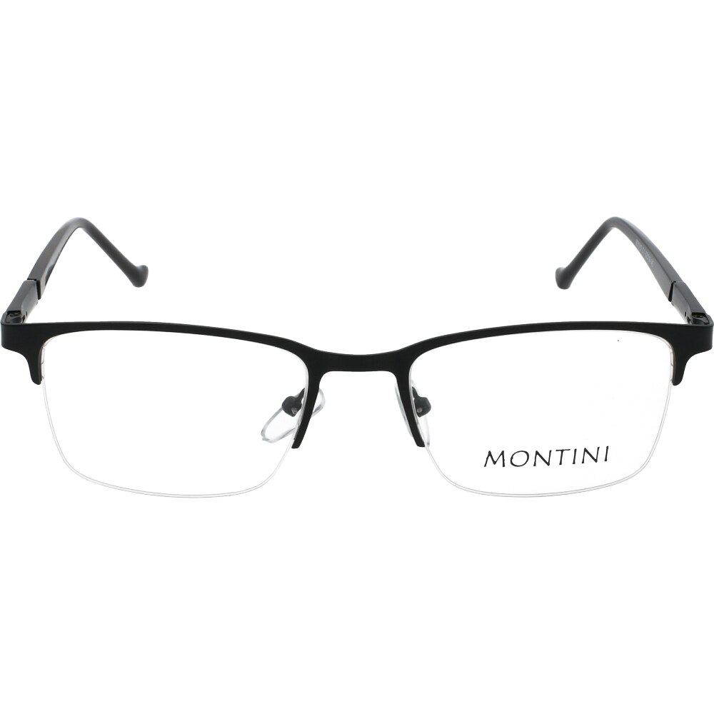 Rame ochelari de vedere pentru barbati Montini 921010 C1, Negru, 52 mm