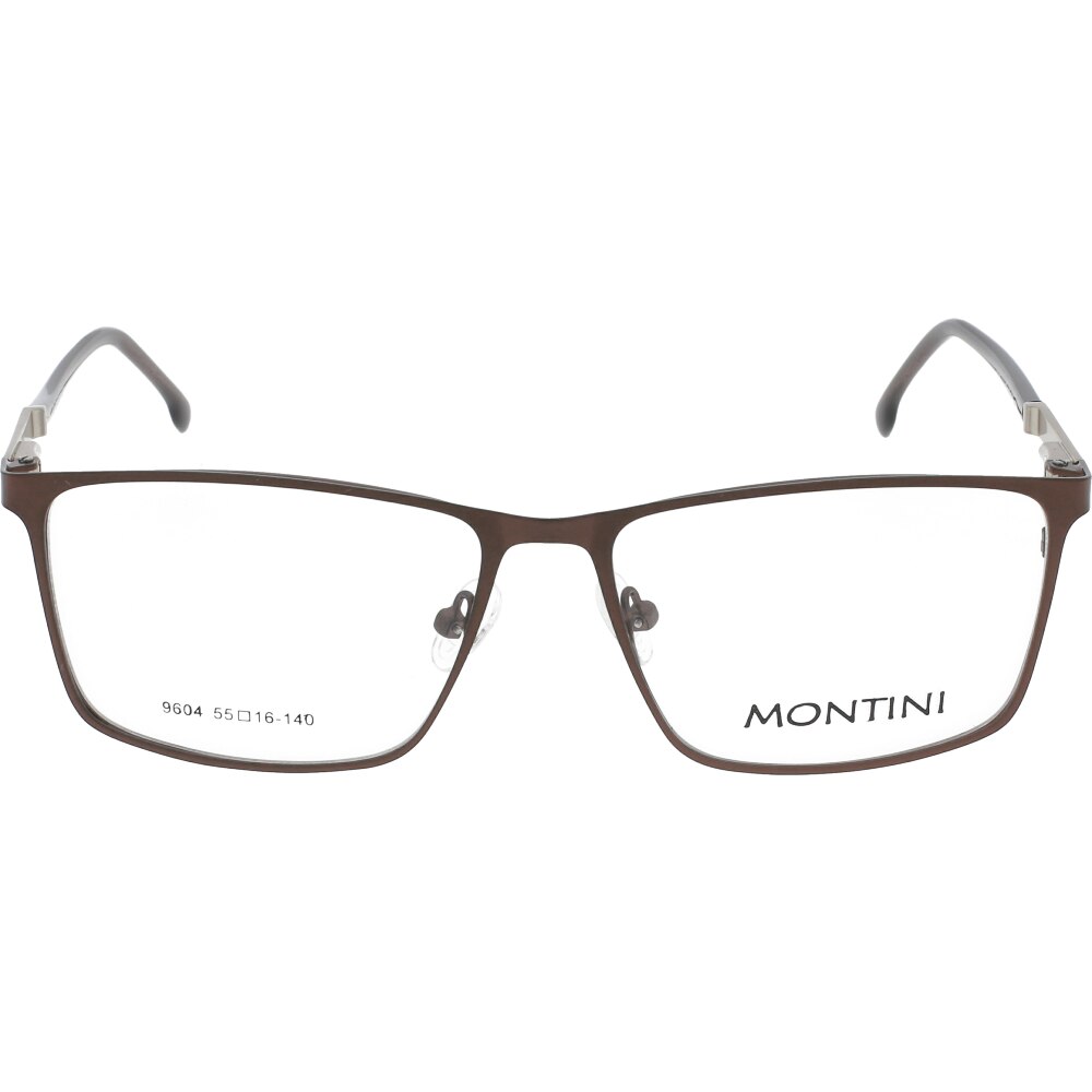 Rame ochelari de vedere pentru barbati Montini 9604 C5, Maro, 55 mm
