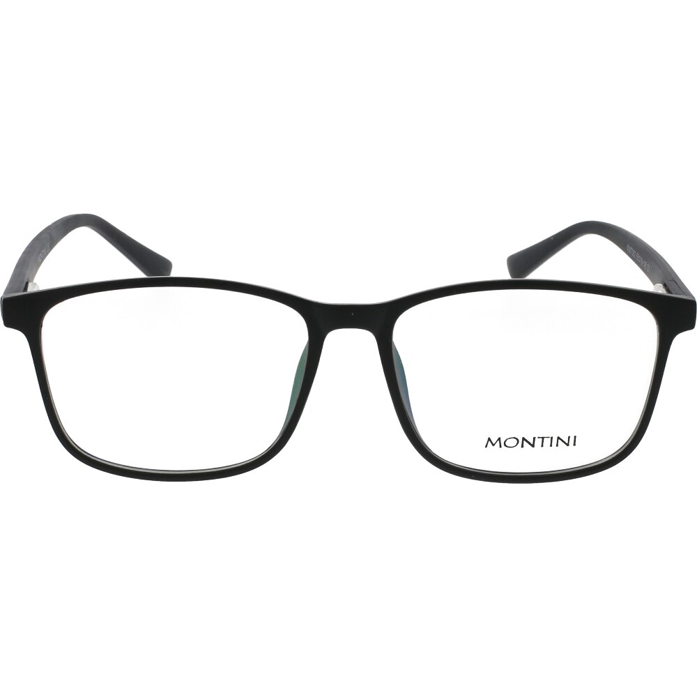 Rame ochelari de vedere pentru barbati Montini MMT082 C1, Negru, 55 mm