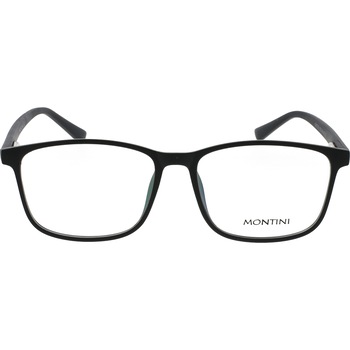 Rame ochelari de vedere pentru barbati Montini MMT082 C1, Negru, 55 mm Rame ochelari de vedere pentru barbati Montini MMT082 C1, Negru, 55 mm