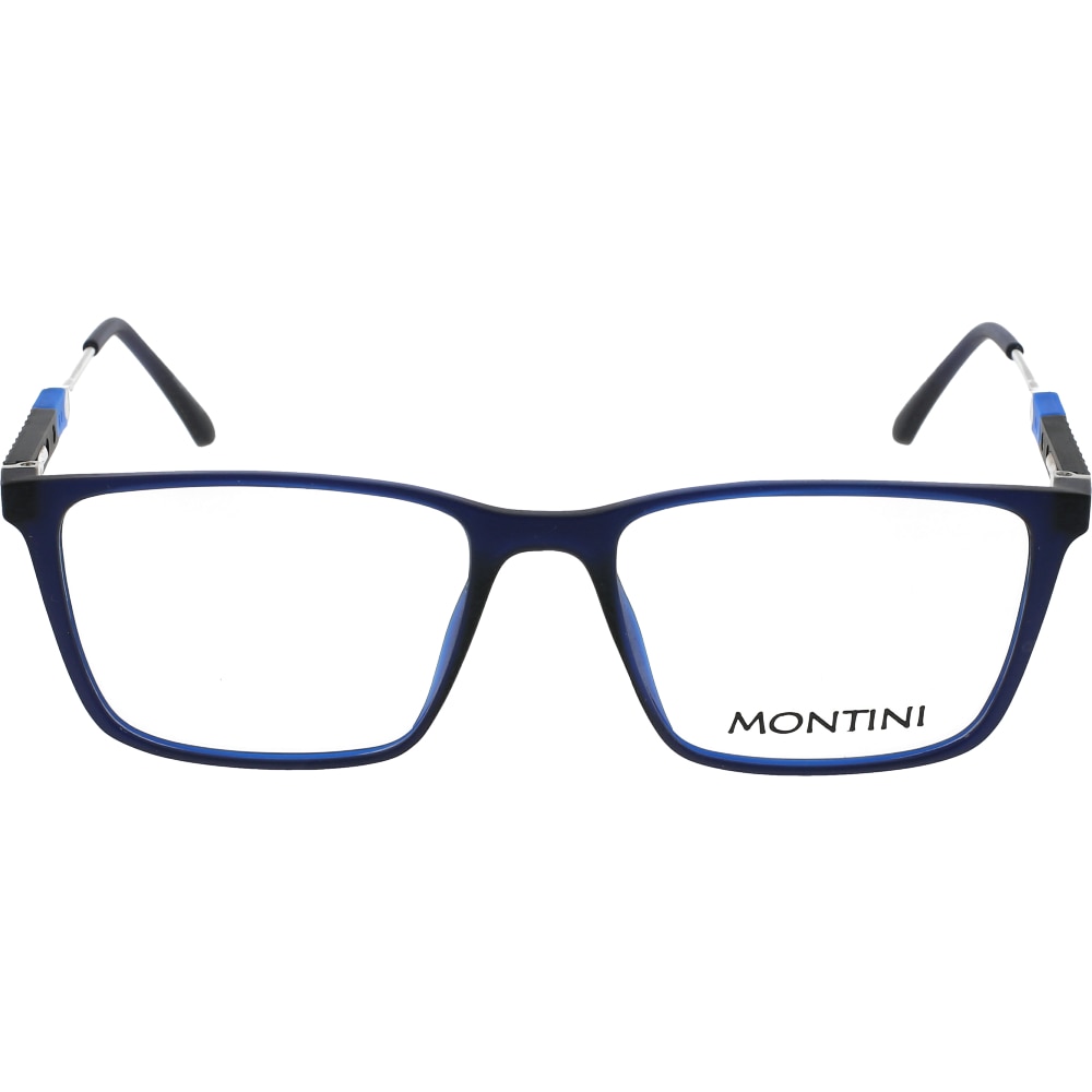 Rame ochelari de vedere pentru barbati Montini 8006 C5, Albastru, 53 mm