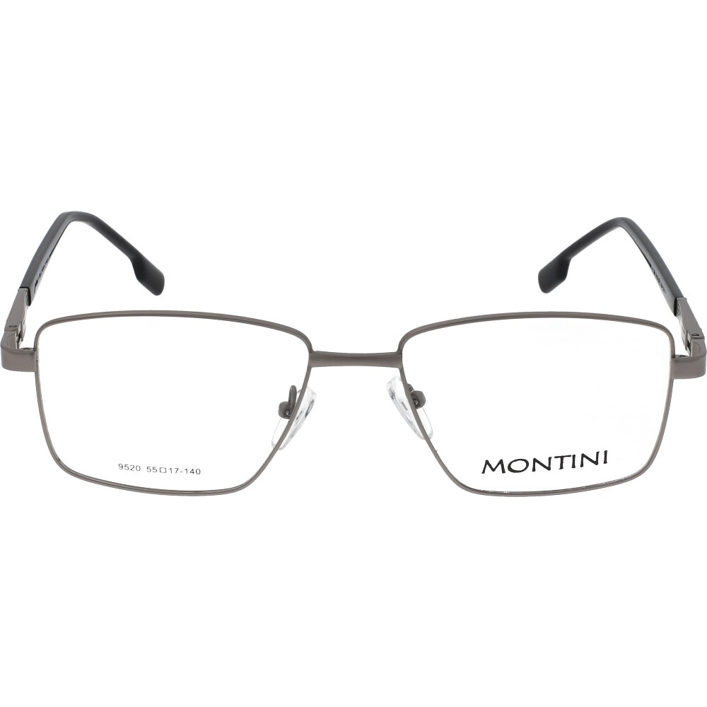 Rame ochelari de vedere pentru barbati Montini 9520 C4, Argintiu, 55 mm