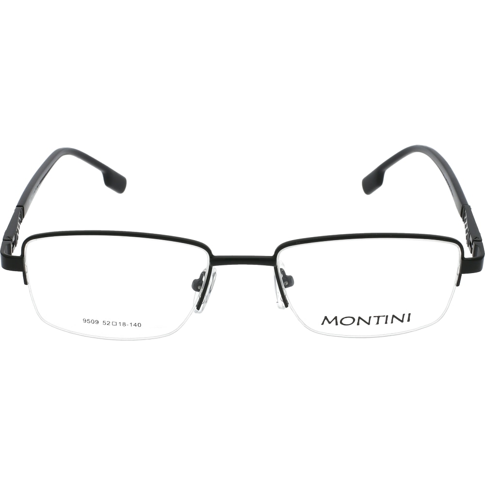 Rame ochelari de vedere pentru barbati Montini 9509 C1, Negru, 52 mm