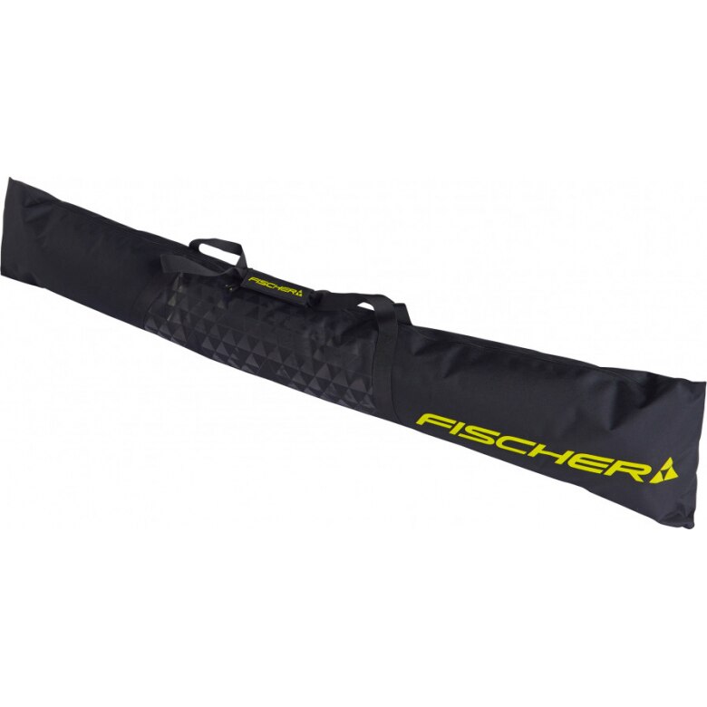 Husa ski Fischer Eco Alpine, pentru 1 pereche, 175cm, negru