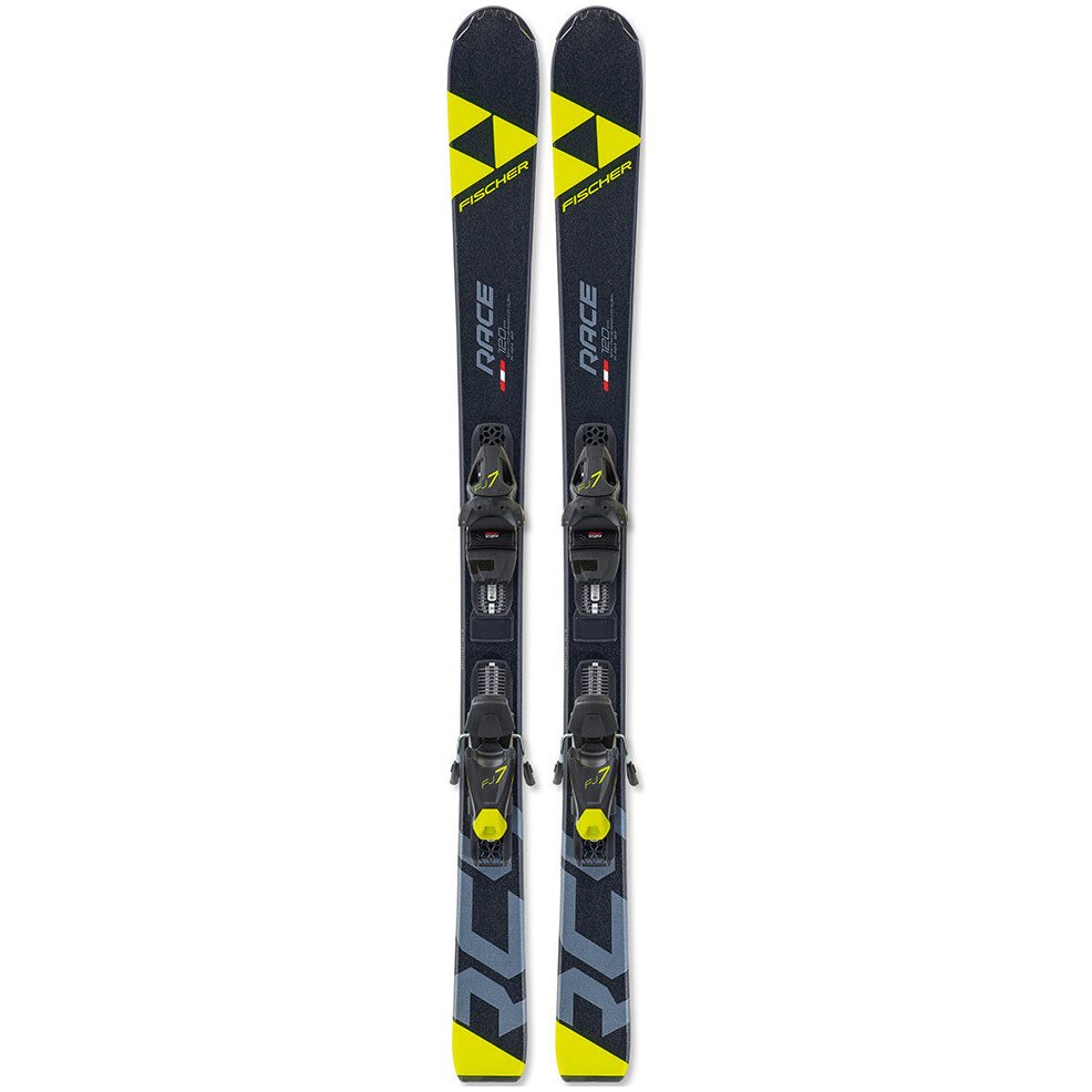 Schiuri Fischer RC4 RACE SLR PRO cu legatura, pentru copii, 150cm, negru