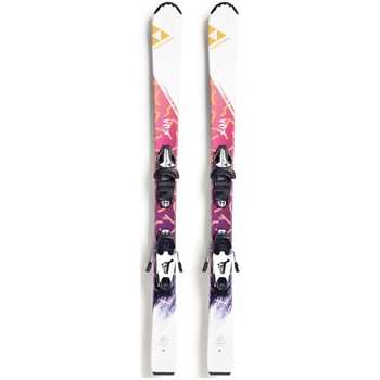 Schiuri Fischer S KOA SLR2 cu legatura, pentru copii, 140cm, alb/roz Schiuri Fischer S KOA SLR2 cu legatura, pentru copii, 140cm, alb/roz