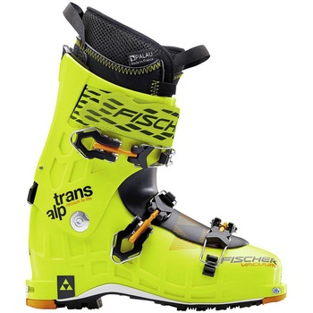Clapari ski Fischer TRANSALP VACUUM, marime 44-mondo 28.5, verde/alb Clapari ski Fischer TRANSALP VACUUM, marime 44-mondo 28.5, verde/alb