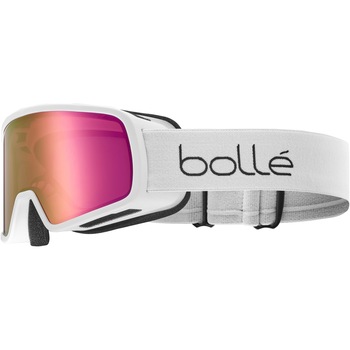 Ochelari ski Bolle NEVADA JR Cat 2, pentru copii, alb mat Ochelari ski Bolle NEVADA JR Cat 2, pentru copii, alb mat