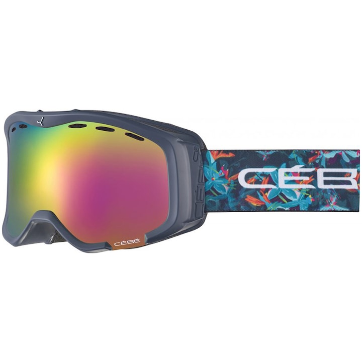 Ochelari ski Cebe CHEEKY OTG, copii, albastru inchis/multi