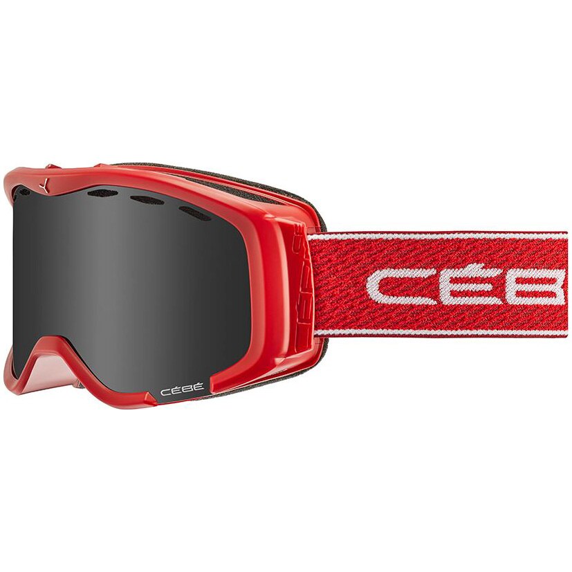 Ochelari ski Cebe CHEEKY Cat.3, rosu mat