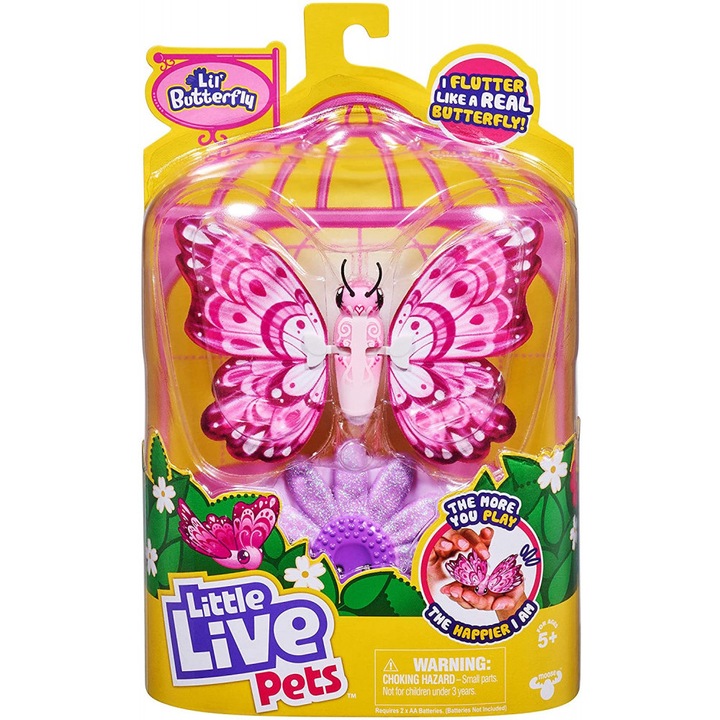 Little Live Pets Rainbow Splash pillangó (26347)