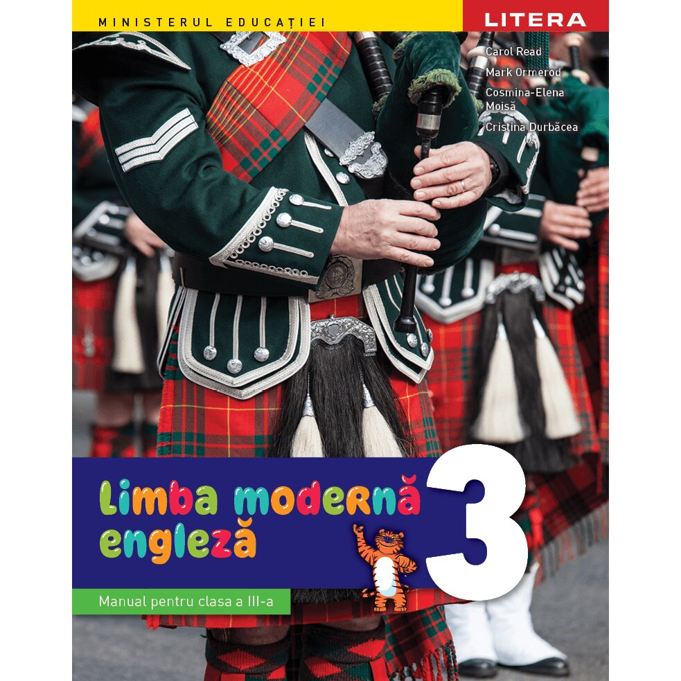 Limba moderna engleza manual pentru clasa a III-a, autor Carol Read