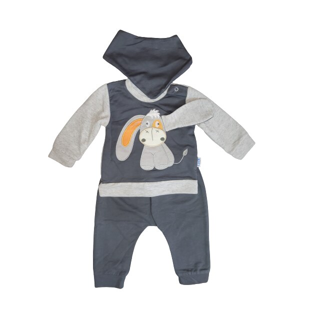 Costum sport Trening bumbac Magarus gri