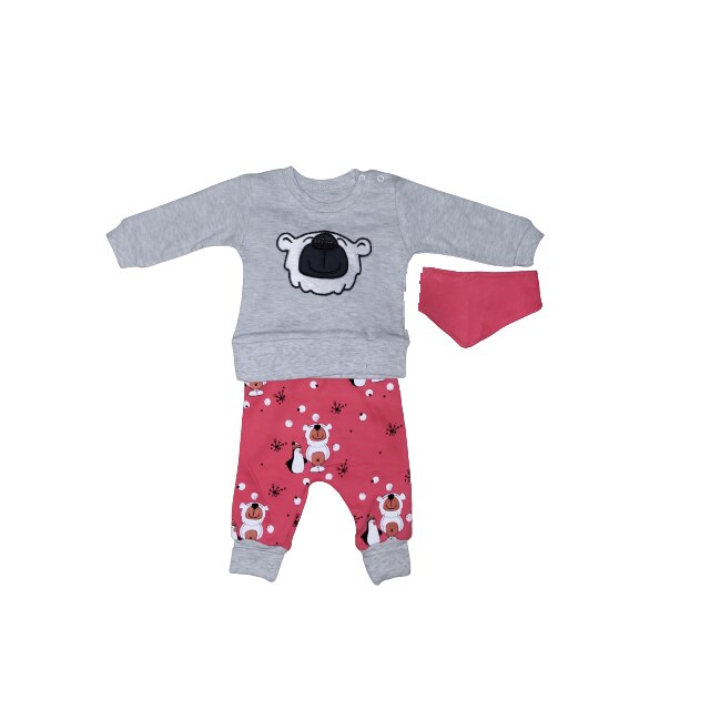Costum sport Trening bumbac,model Ursulet