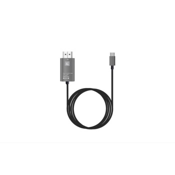 Cablu USB 3.1 Type C la HDMI 4K pentru dispozitivele cu mufa Tip C, Negru Cablu USB 3.1 Type C la HDMI 4K pentru dispozitivele cu mufa Tip C, Negru