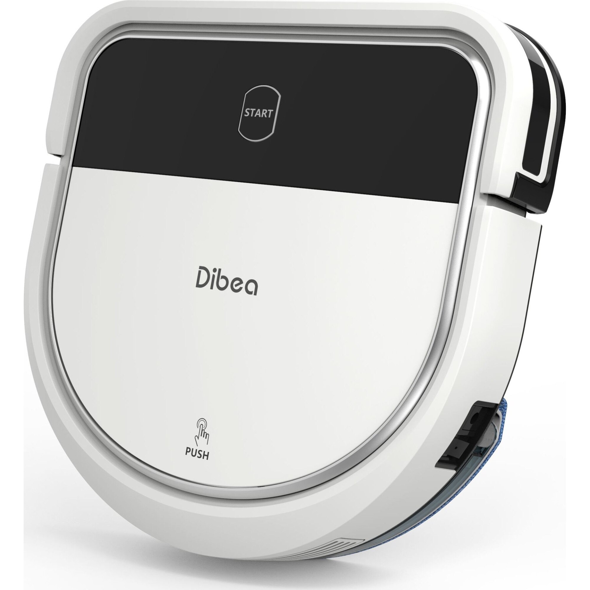 Aspirator robot Dibea D500 Pro, 0.4 l, 4 programe, Alb/Negru eMAG.ro