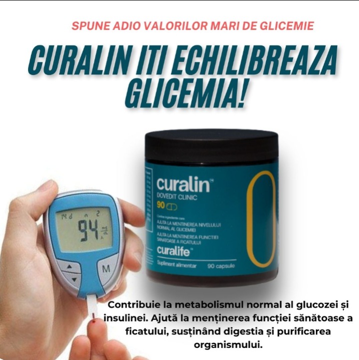 Curalin, Curalife, 90 capsule